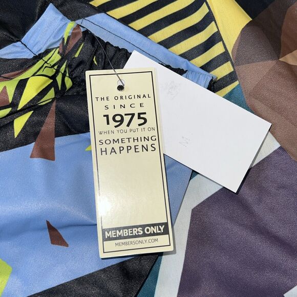 Members Only 75 Jacket Adult Heavy Windbreaker Hooded Men’s Size Medium - Picture 4 of 6